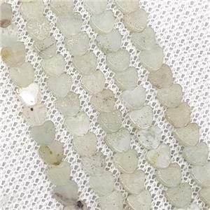 Amazonite Heart Beads C-Grade, approx 4mm [GB19776]