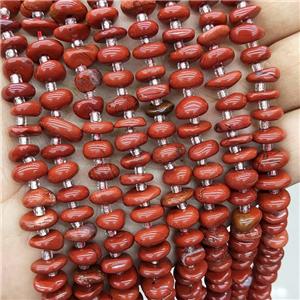 Natural Red Jasper Beads Freeform Chips, approx 9-12mm [GB19901]