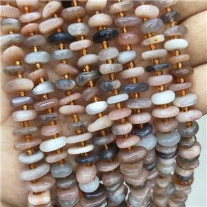 Natural Sunstone Spacer Beads Mixed Color Freeform Chips, approx 9-12mm [GB19911]