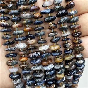 Natural Pietersite Spacer Beads Freeform Chips, approx 9-12mm [GB19936]