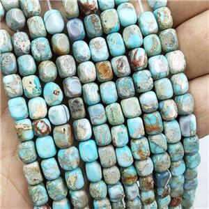 Blue Imperial Jasper Beads Freeform, approx 5-7mm [GB19995]