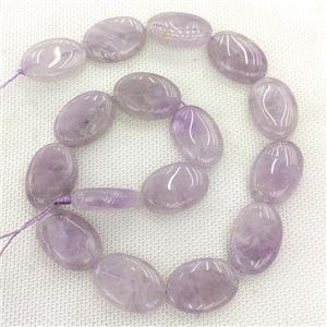 Natural Purple Chalcedony Oval Beads, approx 18-25mm [GB20431]