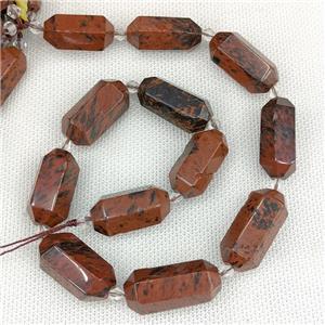 Natural Autumn Jasper Prism Beads, approx 13-27mm, 12pcs per st [GB20710]