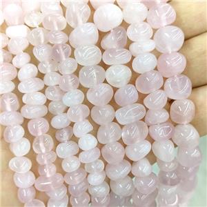 Natural Pink Rose Quartz Chips Beads Freeform, approx 6-9mm [GB20915-S]