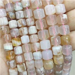 Natural Sakura Agate Beads Cherry Column, approx 10mm [GB21056-10MM]