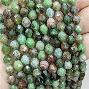 Natural Green Opal Beads Faceted Rice, approx 5-7mm [GB21259]