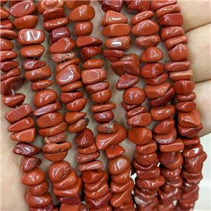 Natural Red Jasper Chips Beads Freeform, approx 7-11mm [GB21525]