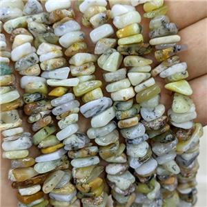 Natural Moss Opal Chips Beads Freeform, approx 7-11mm [GB21526]
