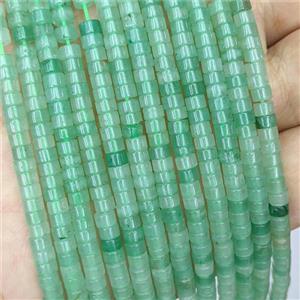 Natural Green Aventurine Heishi Beads, approx 4mm [GB22056]