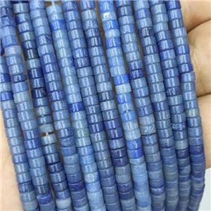 Natural Blue Aventurine Heishi Beads, approx 4mm [GB22057]