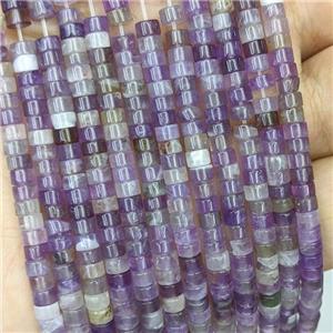 Natural Amethyst Heishi Beads Purple, approx 4mm [GB22064]