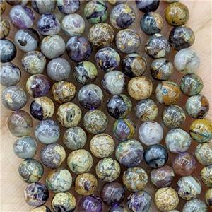 Natural Jasper Jasper Beads Smooth Round, approx 4mm [GB22282]