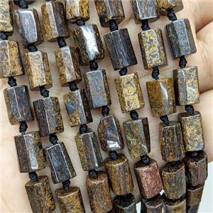 Natural Bronzite Tube Beads, approx 7-14mm [GB22661]