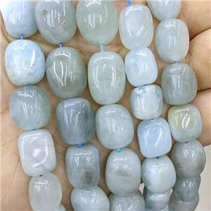 Natural Blue Aquamarine Beads Nugget Freeform, approx 12-15mm [GB22850]