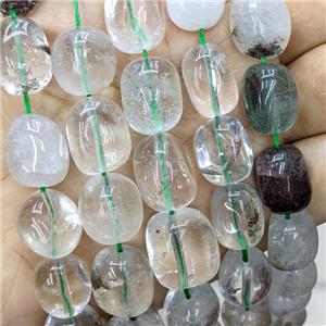 Natural Chlorite Quartz Nugget Beads Freeform, approx 12-15mm [GB22856]