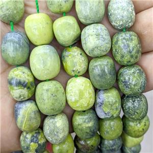 New Australian Chrysoprase Nugget Beads Olive Freeform, approx 12-15mm [GB22862]
