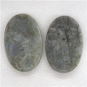 Labradorite oval pendant, approx 35-55mm [GM14495]
