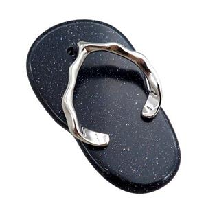 blue sandstone shoes pendant, approx 23-40mm [GM15301]