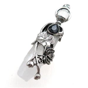 clear quartz stick pendant, approx 16-60mm [GM15418]