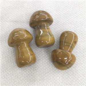 Ocean Agate mushroom charm without hole, approx 25-38mm [GM16944]