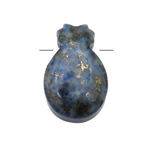 blue Lapis Lazuli pineapple pendant, approx 10-16mm [GM17027]
