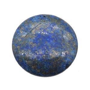 blue Lapis circle pendant, approx 40mm [GM17147]