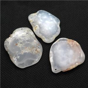 natural Agate slice pendant, approx 20-50mm [GM17252]