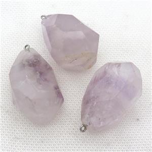 Amethyst pendant, freeform, approx 20-40mm [GM17263]