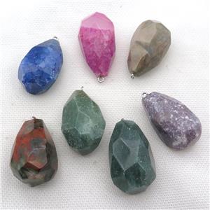 mix Gemstone pendant, freeform, approx 20-40mm [GM17264]