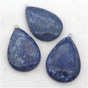 blue Lapis teardrop pendant, approx 30-40mm [GM17288]