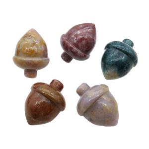 Nueva Agate Acorn No Hole, approx 21-25mm [GM17897]