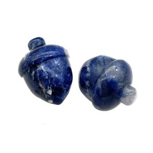 Blue Lapis Lazuli Acorn No Hole, approx 21-25mm [GM17899]