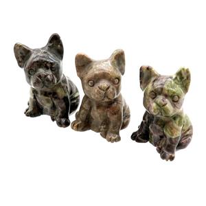 Ocean Jasper Dog No Hole, approx 20-30mm [GM17924]
