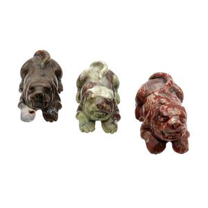 Ocean Jasper Dog No Hole, approx 16-30mm [GM17932]