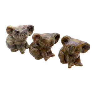 Ocean Jasper Koala No Hole, approx 25-30mm [GM17957]