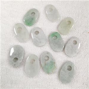 Burmese Chrysoprase Pendant, approx 17-26mm [GM18733]