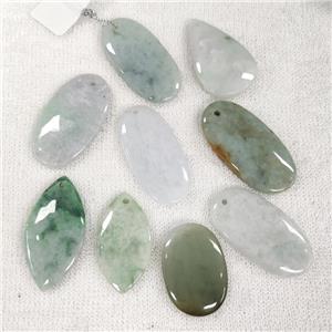 Burmese Chrysoprase Pendant Mix Shape, approx 17-45mm [GM18734]
