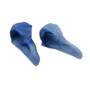 Blue Aventurine Raven Pendant Undrilled, approx 15-30mm [GM19633]