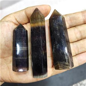 Fluorite Tower Multicolor Undrilled, approx 20-90mm [GM19802]