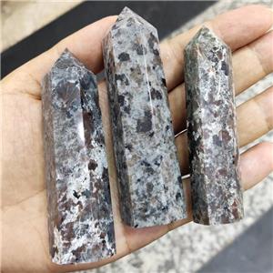 Natural Flame Jasper Tower Undrilled, approx 20-90mm [GM20146]
