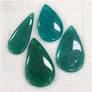Natural Russia Amazonite Pendant Green Teardrop, approx 15-35mm [GM20483-S]