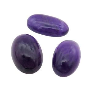 Natural Amethyst Oval Pendant Nohole Undrilled, approx 15-30mm [GM20588]