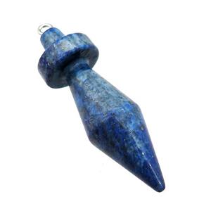 Natural Blue Lapis Lazuli Pendulum Pendant, approx 13.5-45mm [GM21240]
