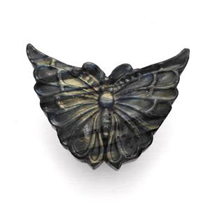 Labradorite Butterfly Pendant, approx 40-50mm [GM22637]