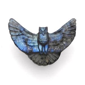 Labradorite Eagle Pendant, approx 35-50mm [GM22640]