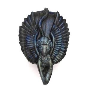 Labradorite Fairy Charms Pendant, approx 38-55mm [GM22653]