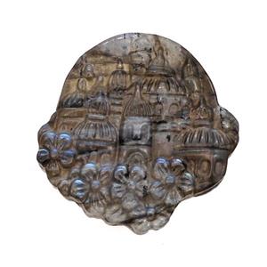 Tale Castle Charms Labradorite Pendant, approx 50mm [GM22675]
