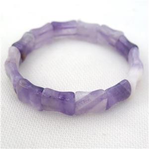 purple Amethyst Bracelets, approx 12-15mm [GMBR473]