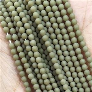 Glass Seed Beads Round Matte, approx 2.7mm [GS2364]
