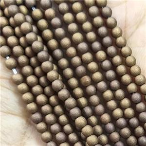 Glass Seed Beads Round Matte, approx 2.7mm [GS2370]